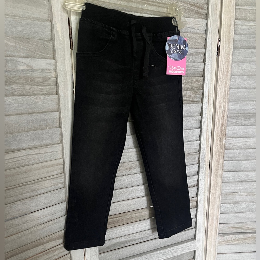 NWT Rugged Butts Black Jeans